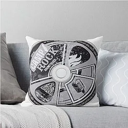 Camp Rock Soundtrack Throw Pillow