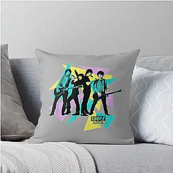 Camp Rock Mitchie Torres & Connect 3 Throw Pillow
