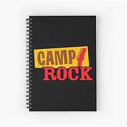 Camp Rock Spiral Notebook