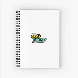 Camp Rock Spiral Notebook
