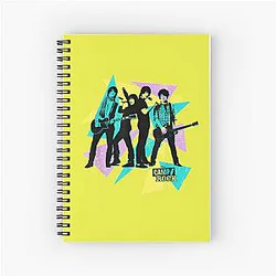 Camp Rock Mitchie Tour Mattis Spiral Notebook