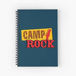 Camp Rock Spiral Notebook