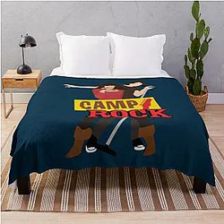 Camp Rock throw blanket