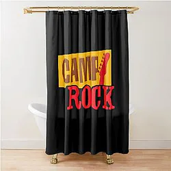 Camp Rock Shower Curtain