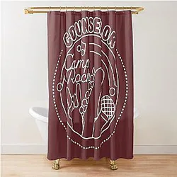 Camp Rock Counselor Shower Curtain