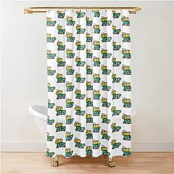 Camp Rock Shower Curtain