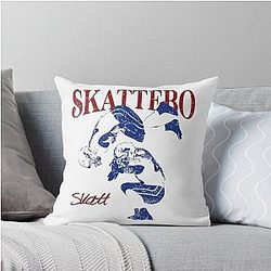 Cam Skattebo Vintage Throw Pillow