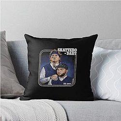 Cam Skattebo Jaxson Dart New York Step Brothers Throw Pillow