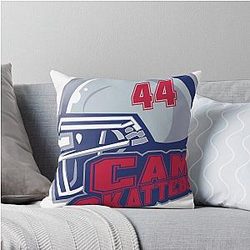 Best Cam Football Player Throw Pillow