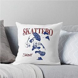 Cam Skattebo Vintage Throw Pillow