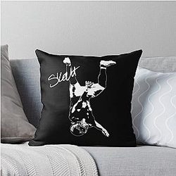 Vintage Cam Skattebo Backflip Throw Pillow