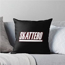 Cam Skattebo New York Logo Throw Pillow