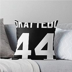 Cam Skattebo 44 (Giants) Throw Pillow