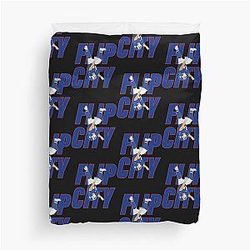 Cam Skattebo Flip City NY Giants Duvet Cover
