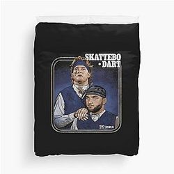 Cam Skattebo Jaxson Dart New York Step Brothers Duvet Cover