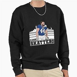 Cam New York Skyline Football Pullover Sweatshirt