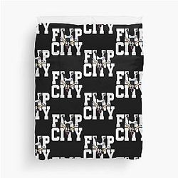 Flip City Skattebo New York Giants Duvet Cover