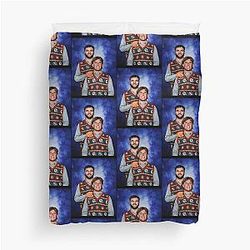 Jaxson Skattebo New York Football T-Shirt, Step Brothers Ugly Christmas Duvet Cover