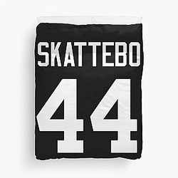 Cam Skattebo 44 (Giants) Duvet Cover