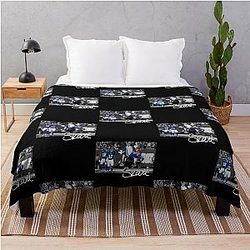 Cam Skattebo Backflip Celebration Throw Blanket