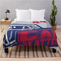 Best Cam Skattebo Football Throw Blanket