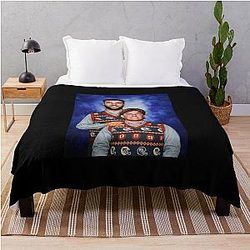 Jaxson Dart Cam Skattebo New York Football T-Shirt, Step Brothers Ugly Christmas Sweater Blanket