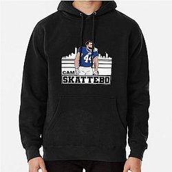 Cam Skattebo New York Skyline Football Hoodie
