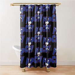 Cam Skattebo Flip City New York Giants Shower Curtain