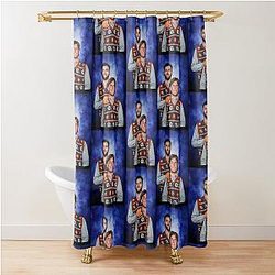 Jaxson Dart Cam Skattebo New York Football T-Shirt Step Brothers Ugly Christmas Sweater Shower Curtain