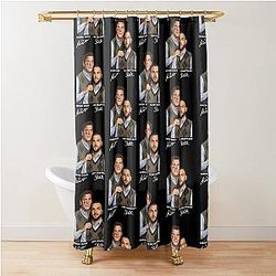 Jaxson Dart and Cam Skattebo Step Brothers Shower Curtain