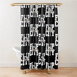 Flip City New York Giants Shower Curtain