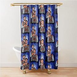 Jaxson Dart Cam Skattebo New York Football T-Shirt Step Brothers Ugly Christmas Sweater Shower Curtain