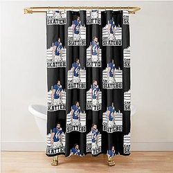 Cam Skattebo New York Football Fan Shower Curtain