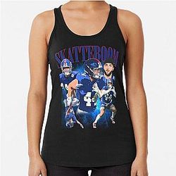 Cam Skattebo Ny Giants Racerback Tank Top
