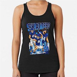 Cam Skattebo Graphic, Arizona State Sun Devils Racerback Tank Top