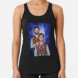 Jaxson Dart Skattebo New York Football T-Shirt Step Brothers Ugly Christmas Sweater Racerback Tank Top