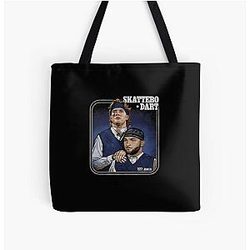 Cam Skattebo Jaxson Dart New York G Step Brothers All Over Print Tote Bag