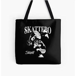 Cam Skattebo - 90s BnW All Over Print Tote