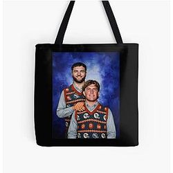 Jaxson Dart Cam Skattebo New York Football All Over Print Tote Bag