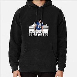 Cam Skattebo New York Skyline Football Hoodie