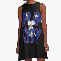 Cam Skattebo Flip City A-Line Dress for the New York Giants
