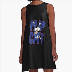 Cami Skattebo Flip A-Line Dress