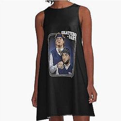 Cam Skattebo Jaxson Dart New York Step Brothers A-Line Dress