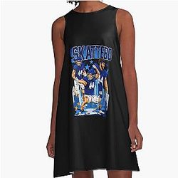 Cam Skattebo Graphic Giants Football Arizona State Sun Devils A-Line Dress