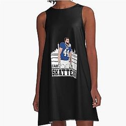 Cam Skattebo New York Skyline Football Fan Dress