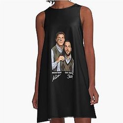 Jaxson Dart & Cam Skattebo Step Brothers A-Line Dress