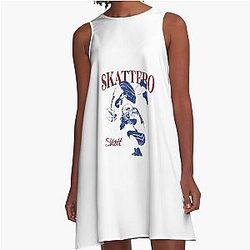 Cam Skattebo 90s A-Line Dress