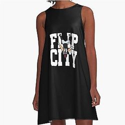 Flip City New York Giants A-Line Dress