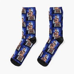 Jaxson Dart Cam Skattebo New York Football T-Shirt Step Brothers Ugly Christmas Sweater Socks