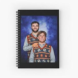 Jaxson Dart Cam New York Football T-Shirt Step Brothers Ugly Christmas Sweater Spiral Notebook